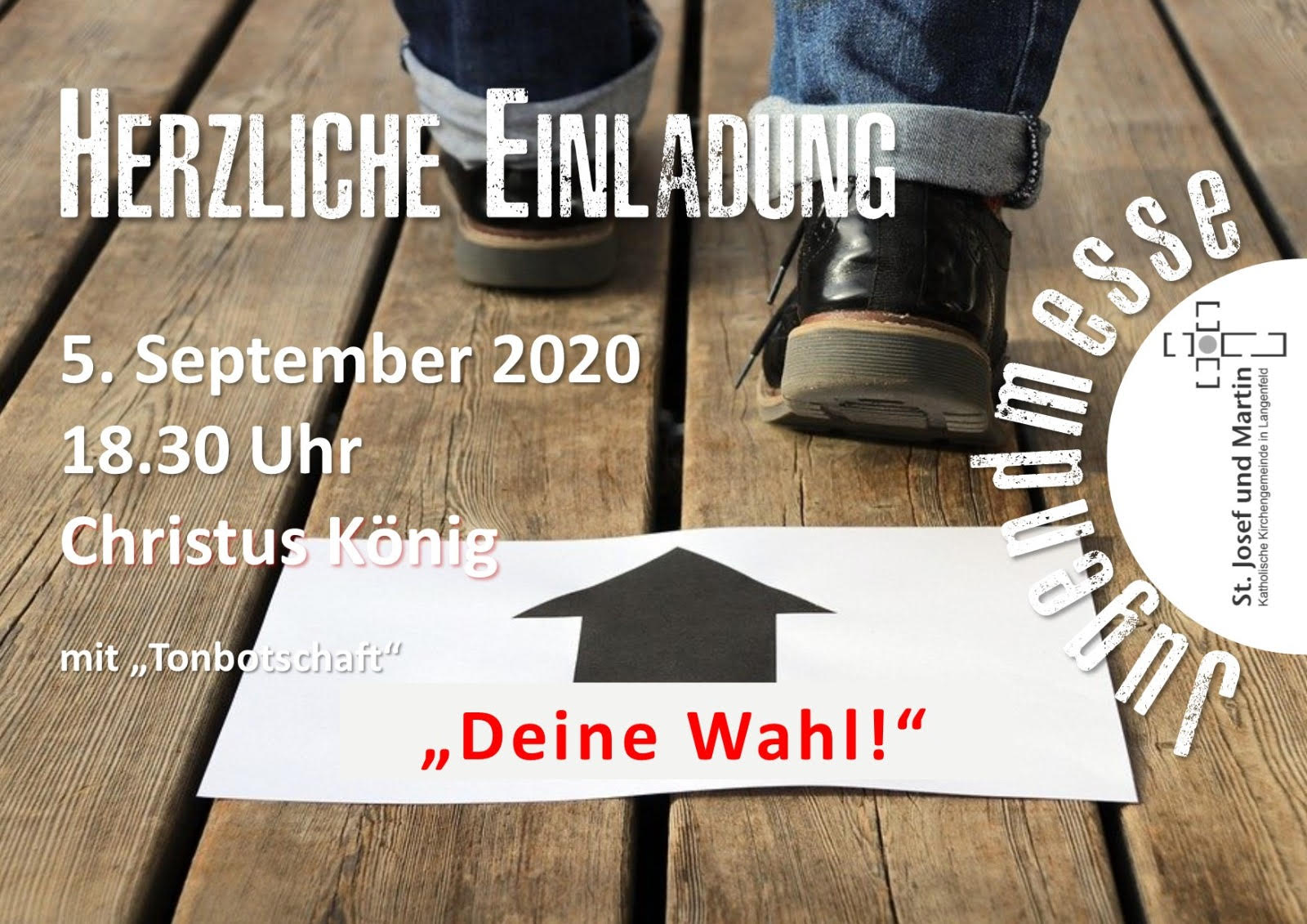 Einladung Jugendmesse
