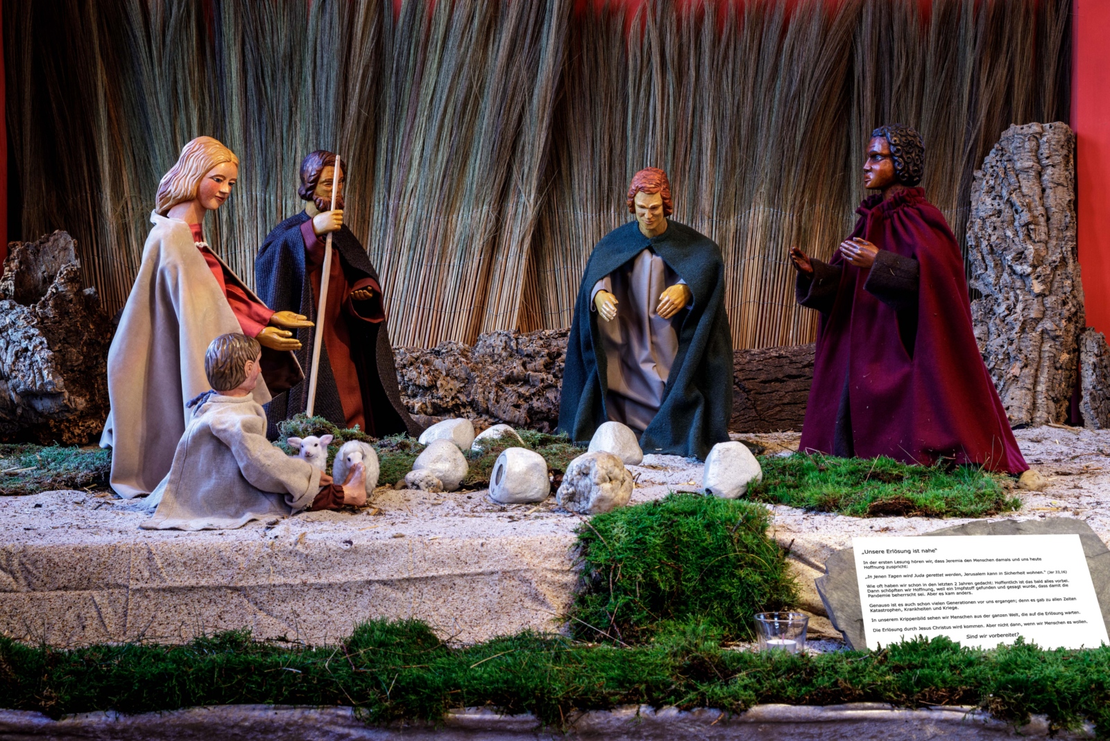 St. Paulus - Krippenbild 1. Advent 2021