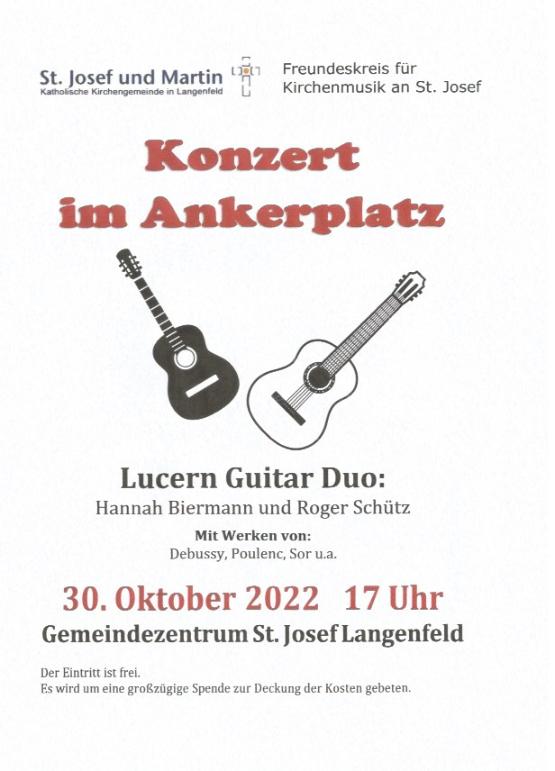 Gitarrenkonzert 30.10.22