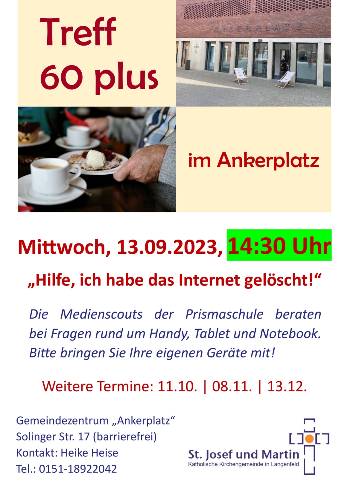 2023-09-13 Treff 60 plus_Plakat