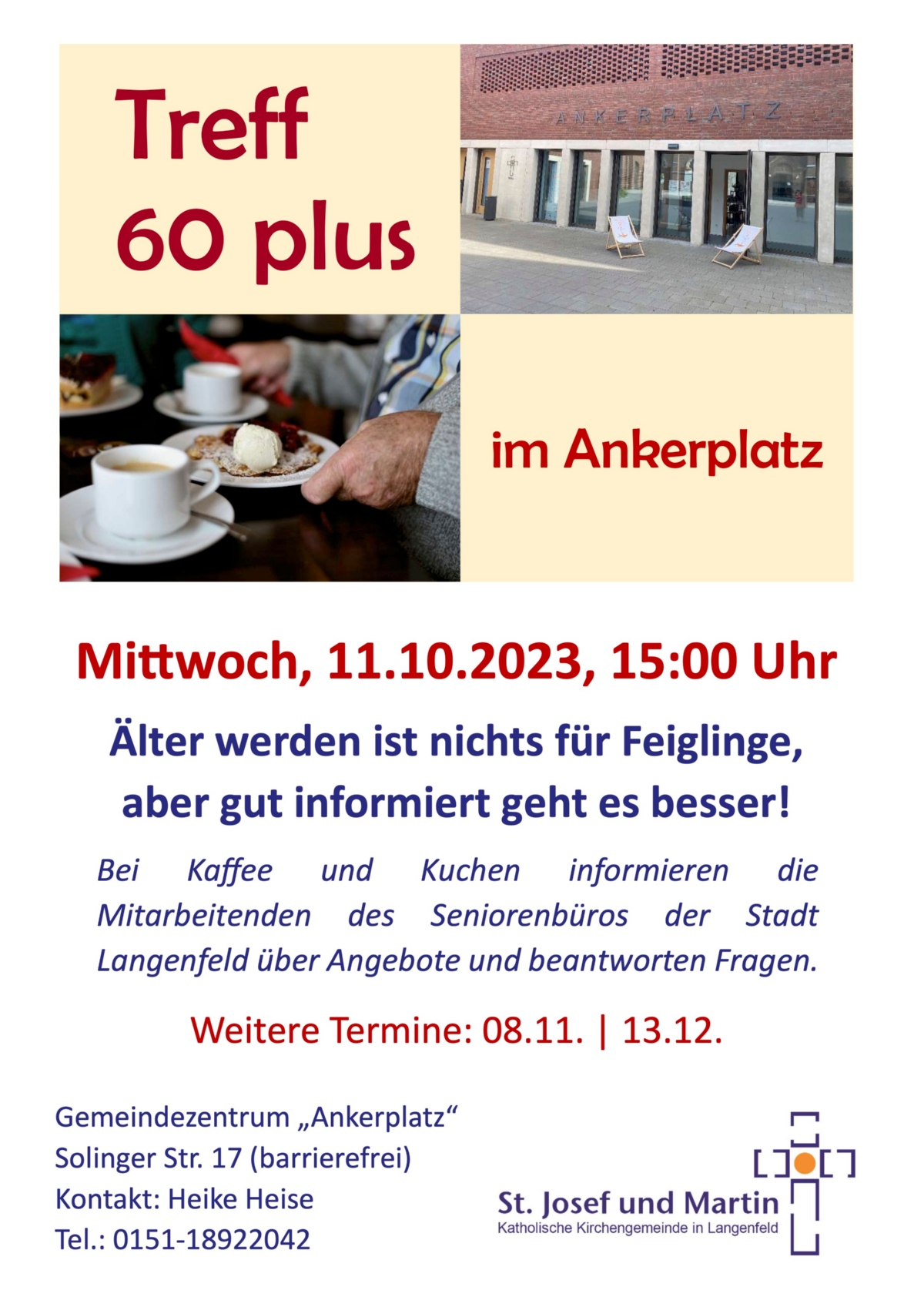 2023-10-11 Treff 60 plus_Plakat