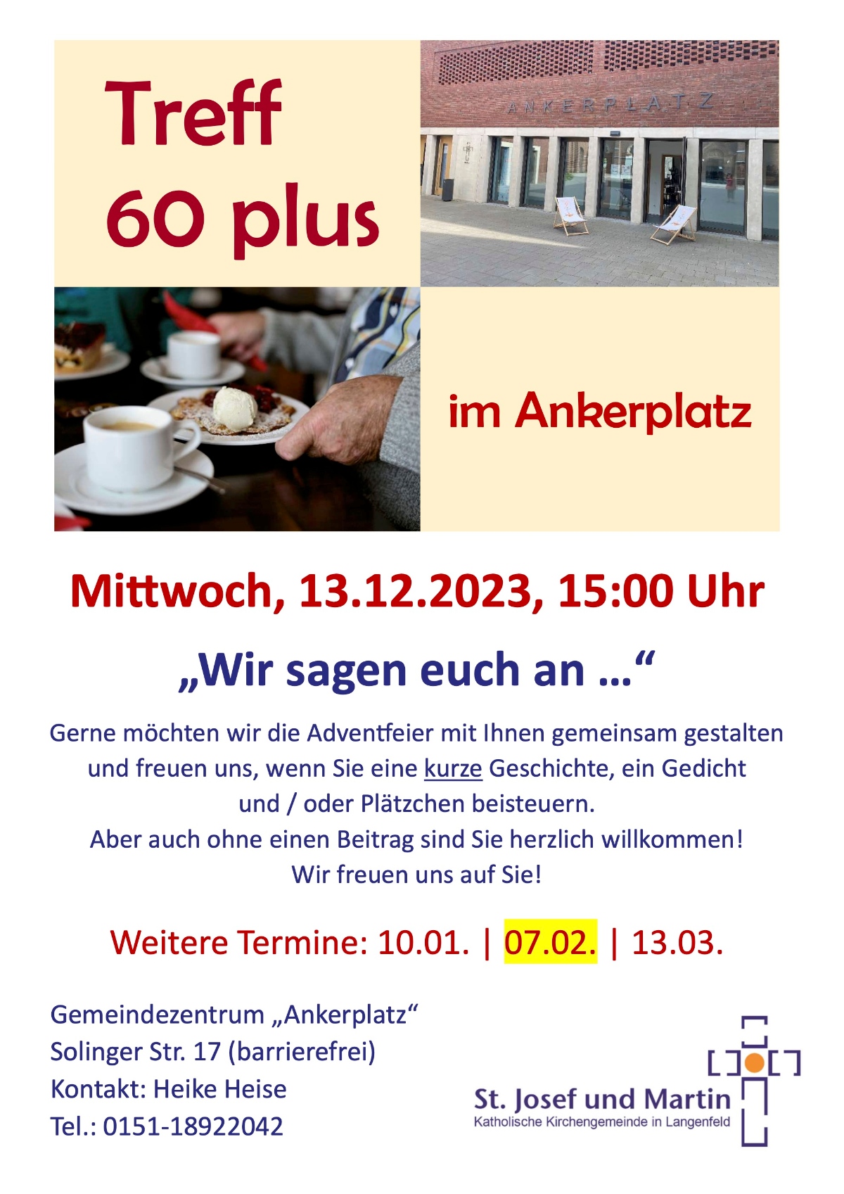 2023-12-13 Treff 60 plus_Plakat