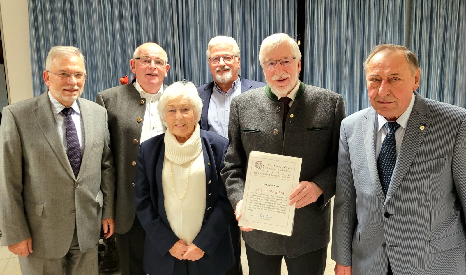 Kirchenchor Hardt Jubilare 2023