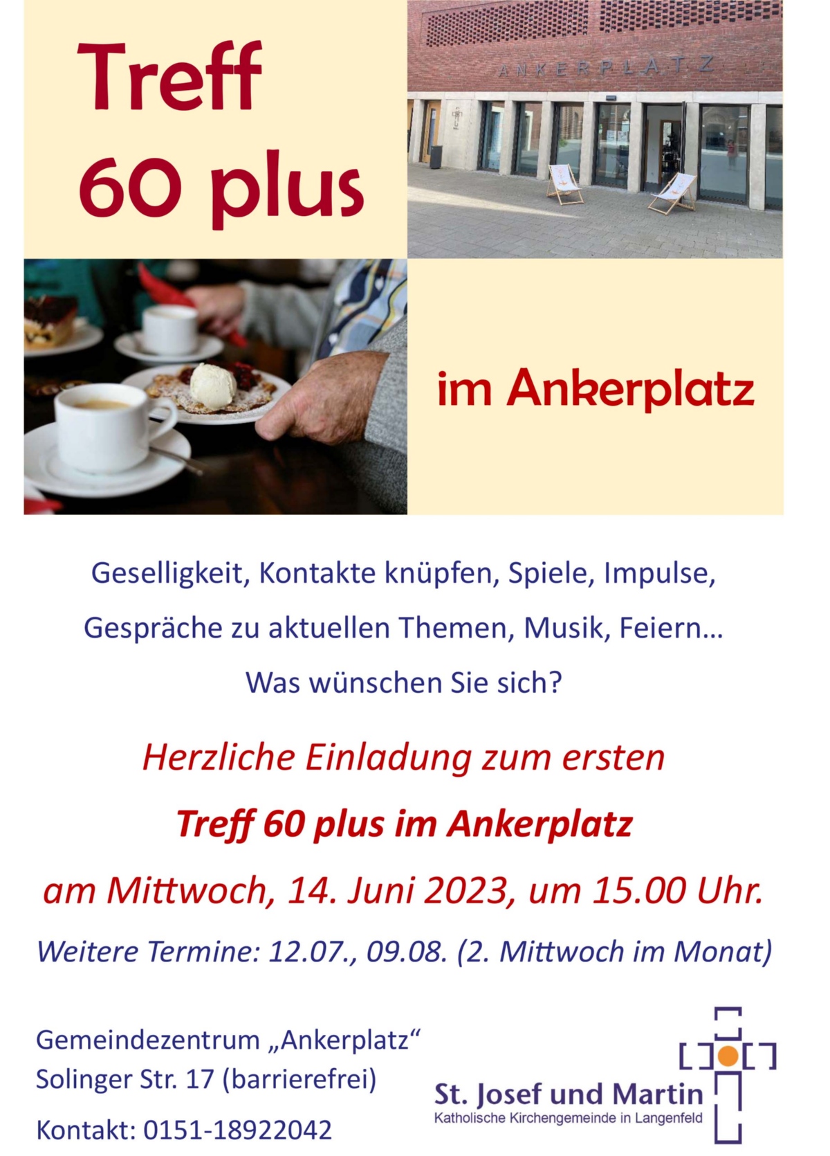 Treff 60 plus_Plakat
