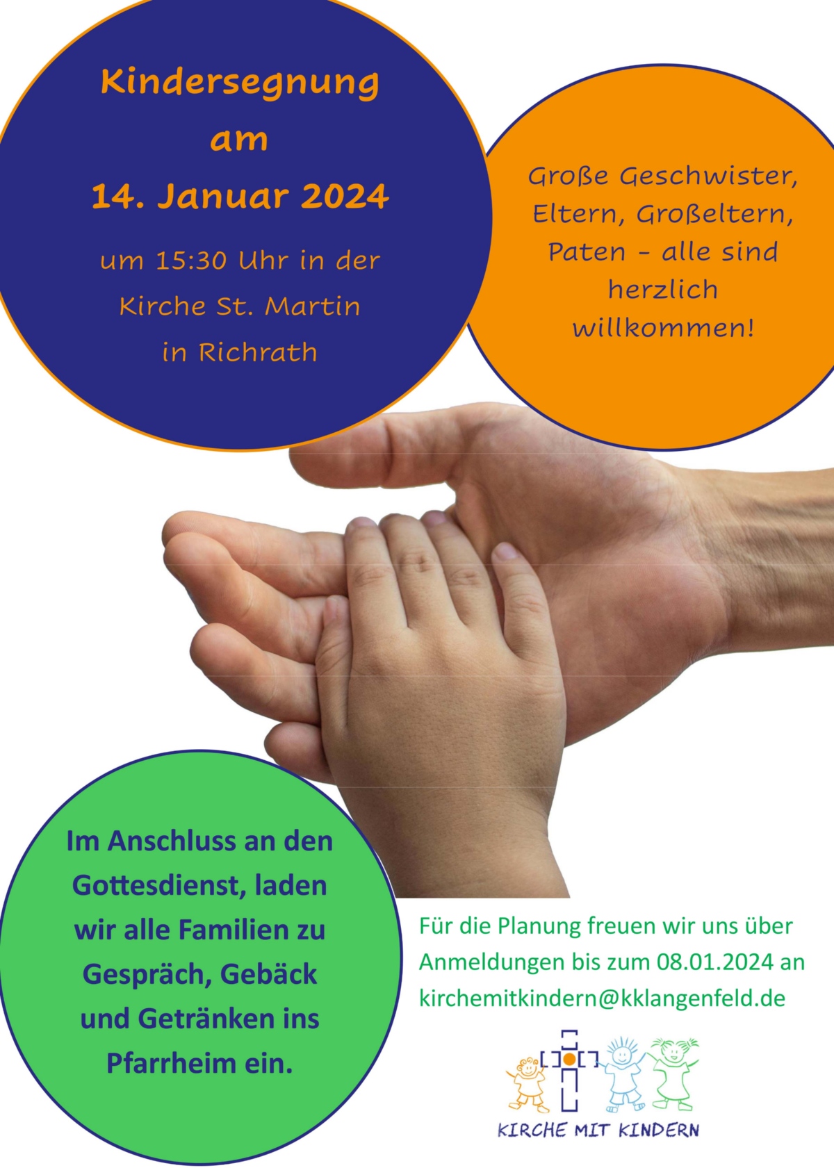 2024-01-14 Kindersegnung_Plakat