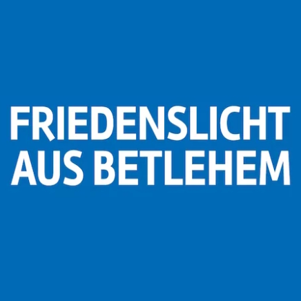 Friedenslicht Text quadratisch