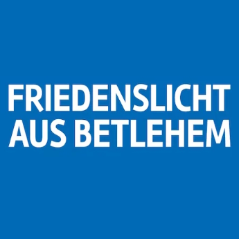 Friedenslicht Text quadratisch