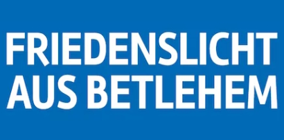 Friedenslicht Text quadratisch