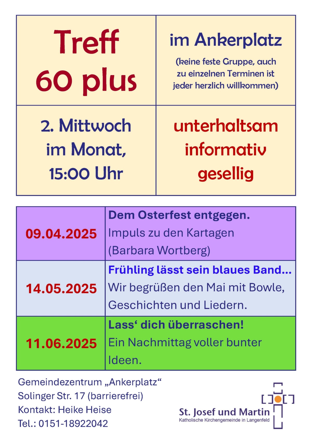 2025_4-6 Treff 60 plus_Plakat