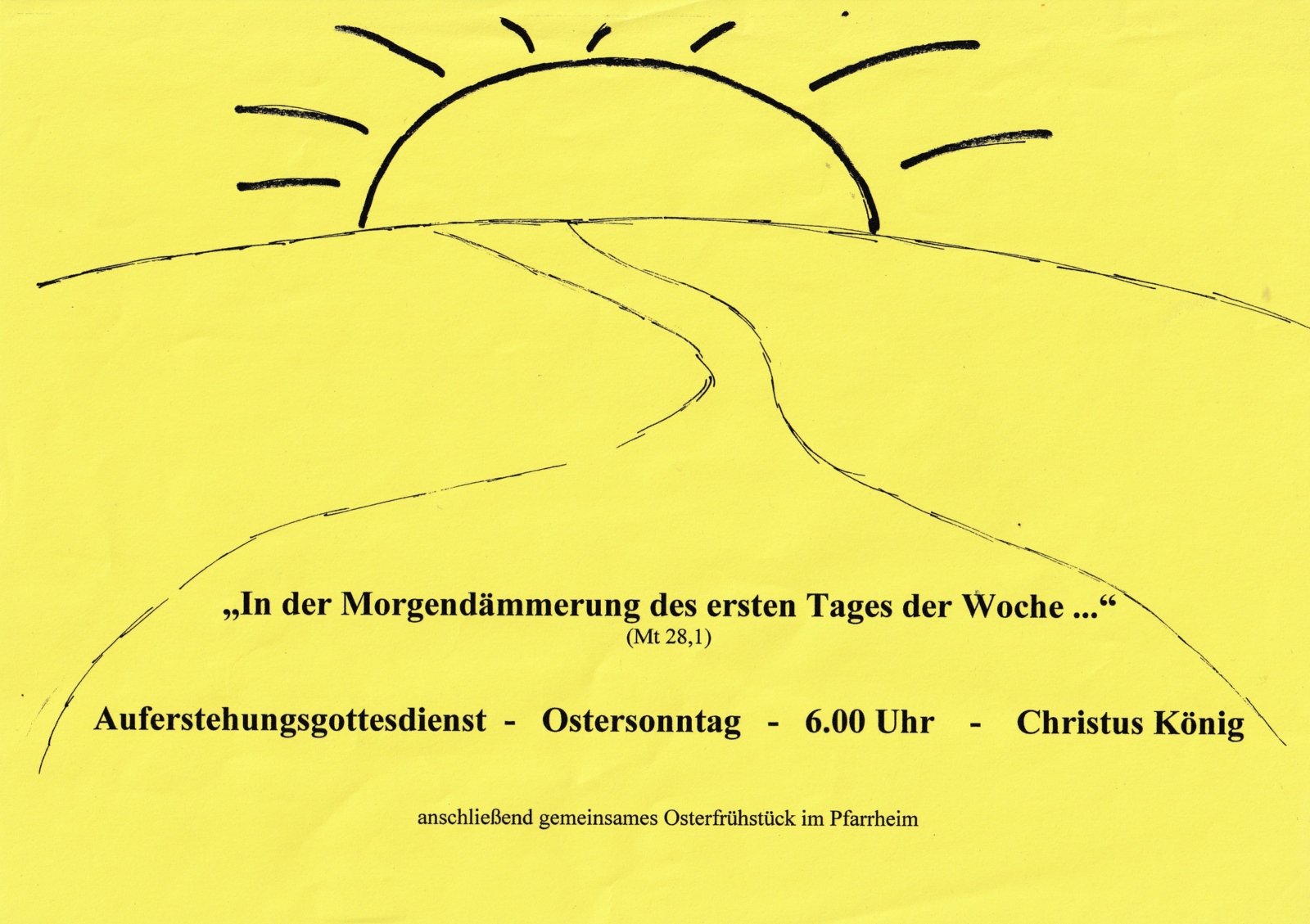 Auferstehungsgottesdienst