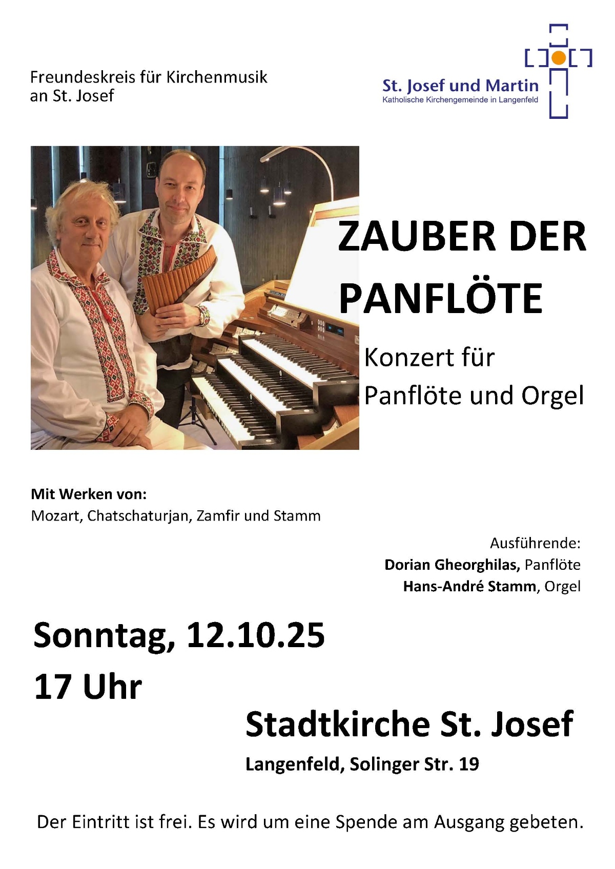 Konzert Plakat Panflöte 10-2025 Entwurf 1