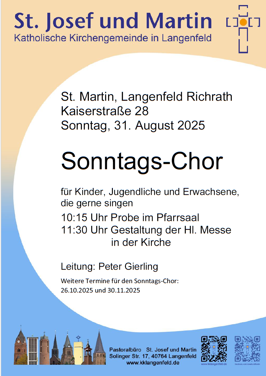 Sonntags-Chor 31.8.25