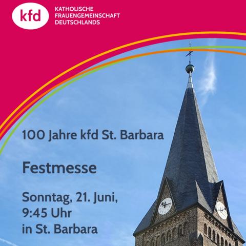 100 Jahre kfd St Barbara
