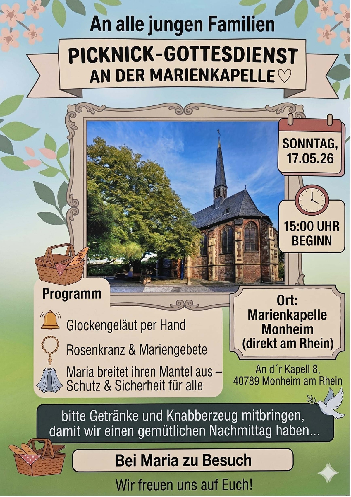 EinladungMarienkapellePicknickGoDi