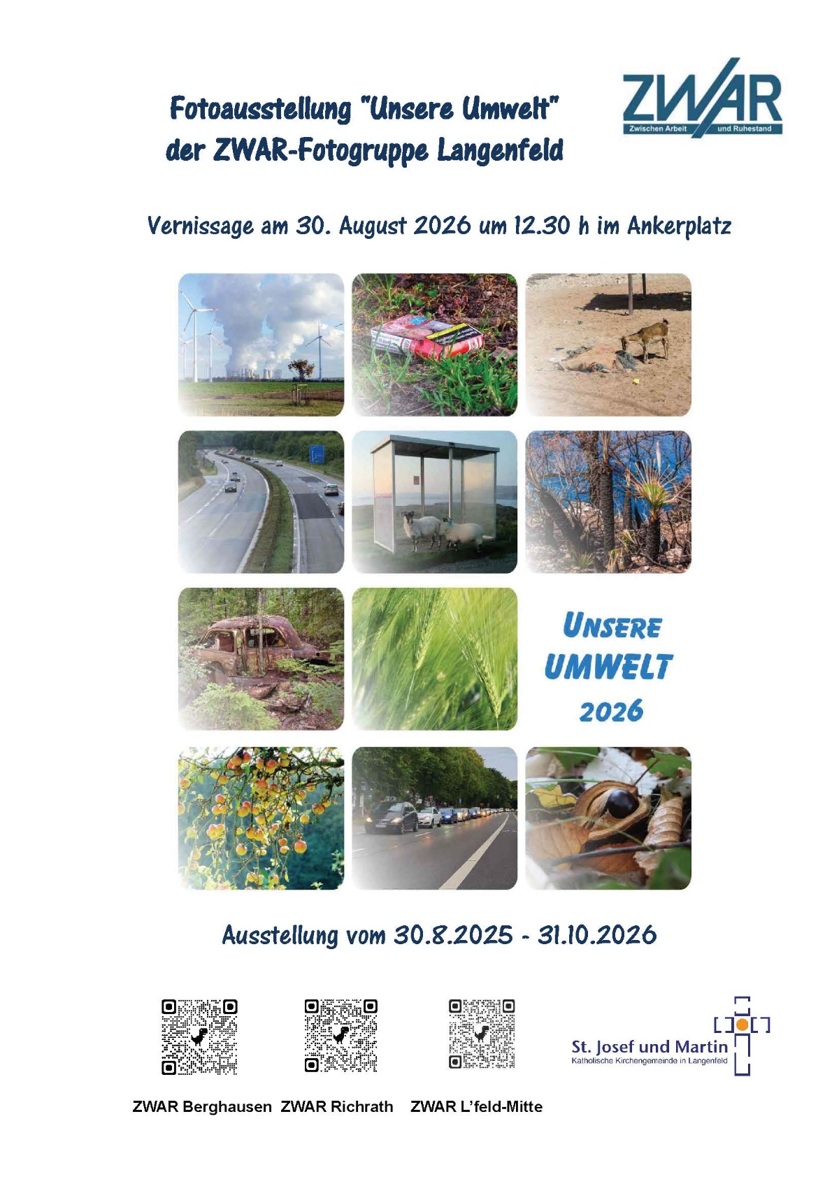 Fotoausstellung Plakat Ankerplatz 26