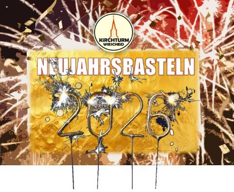 Neujahrsbasteln 2026 Symbol