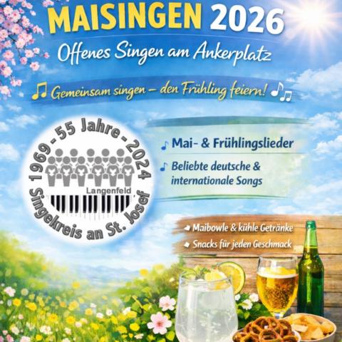 Plakat Maisingen 2026 (helles Logo)