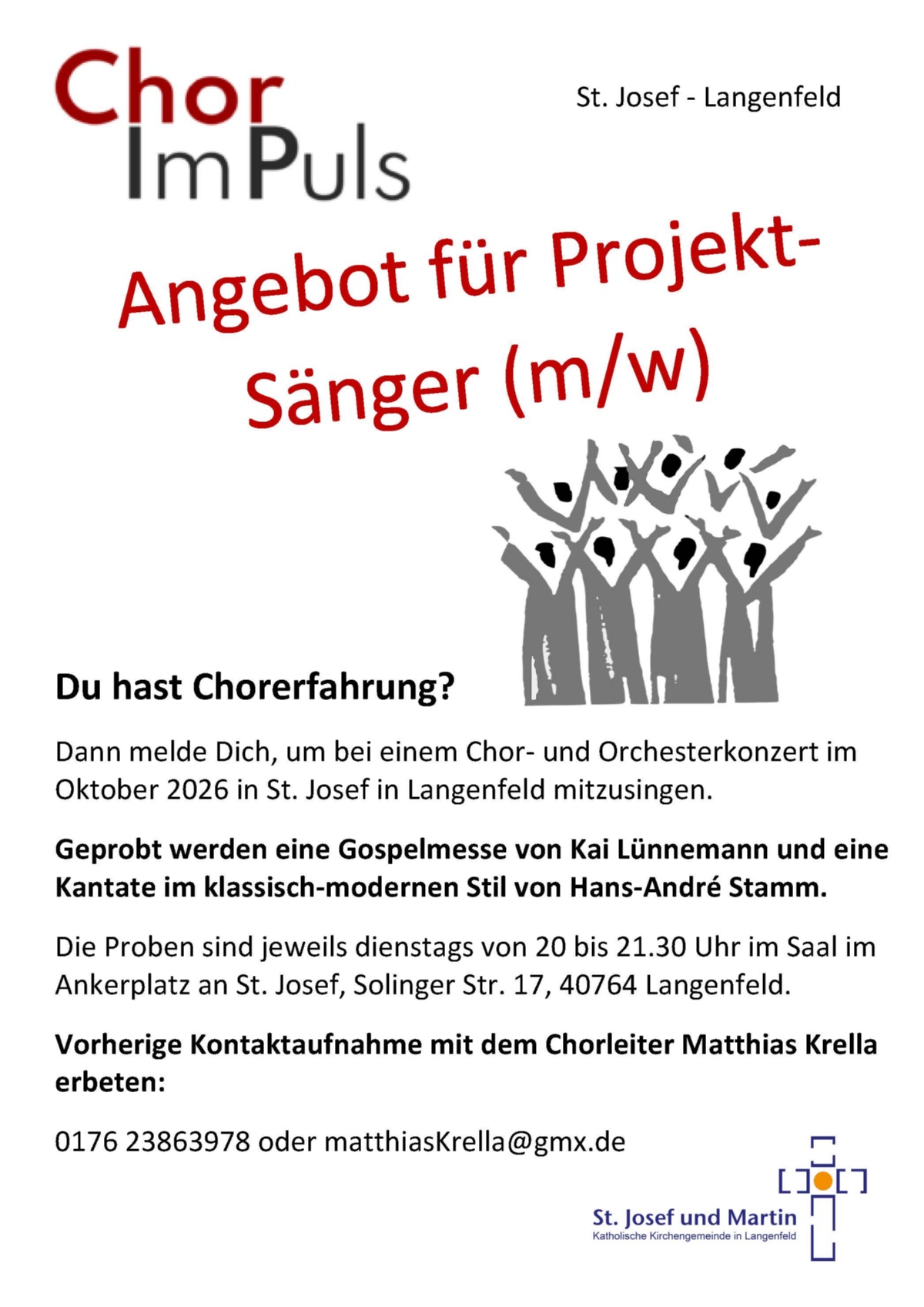 Projektsänger gesucht 03-03-2026 Entwurf