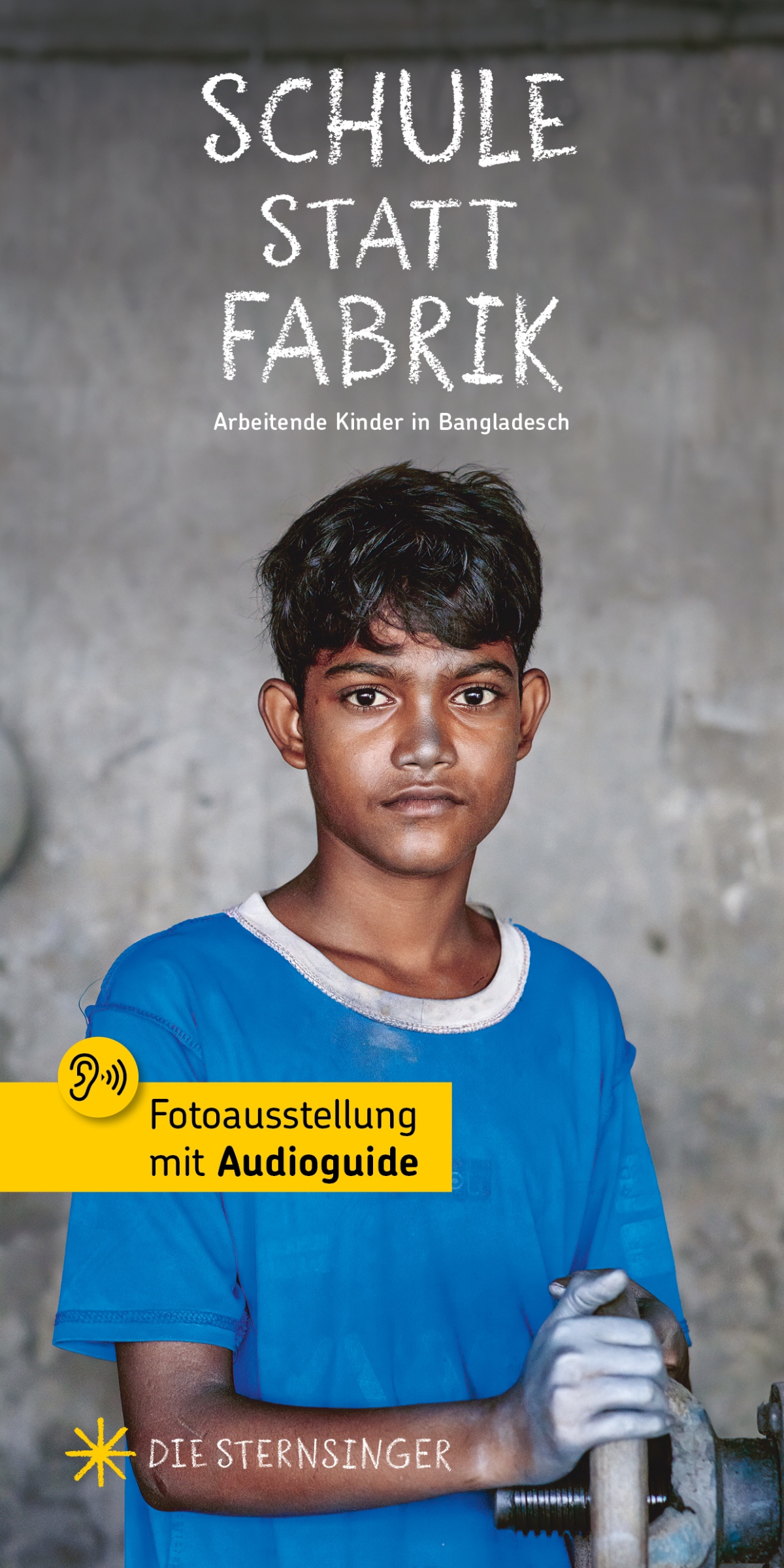 Titel_Flyer_Fotoaustellung Schule statt Fabrik