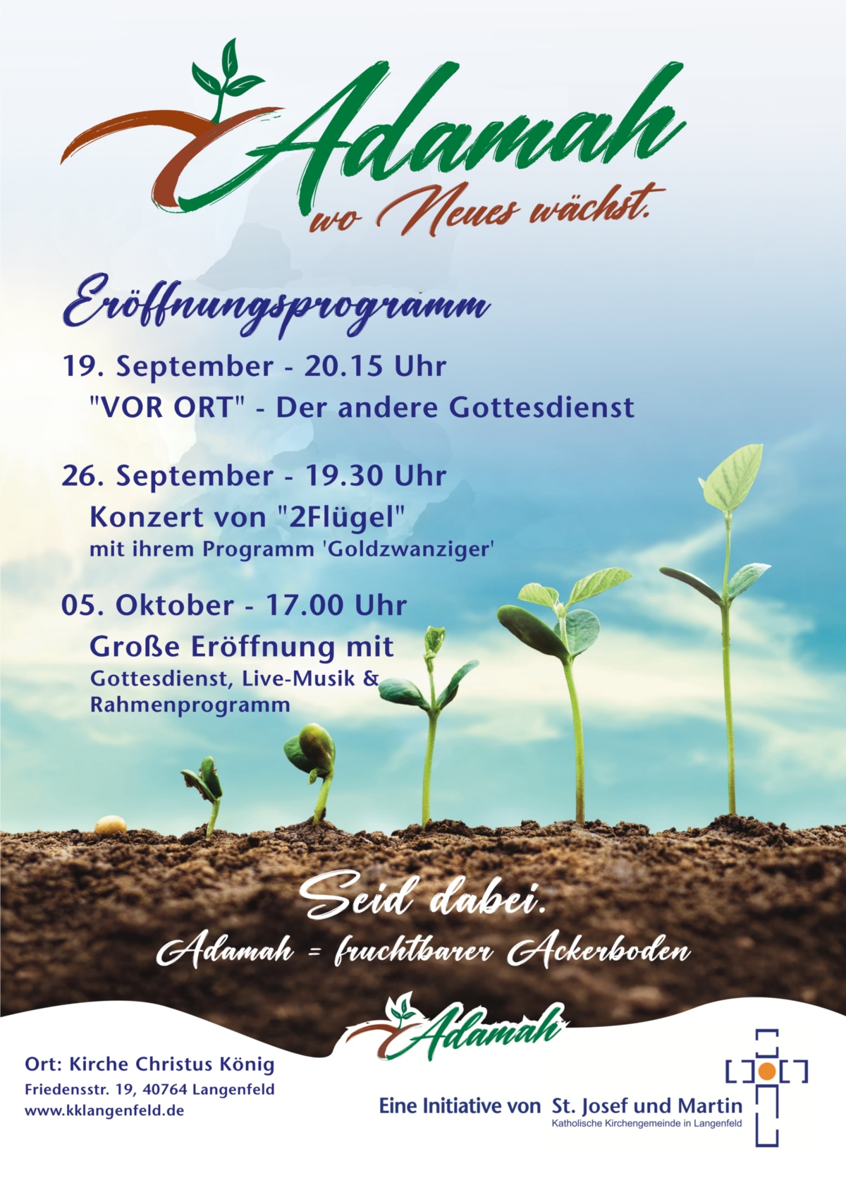Programm Start Adamah