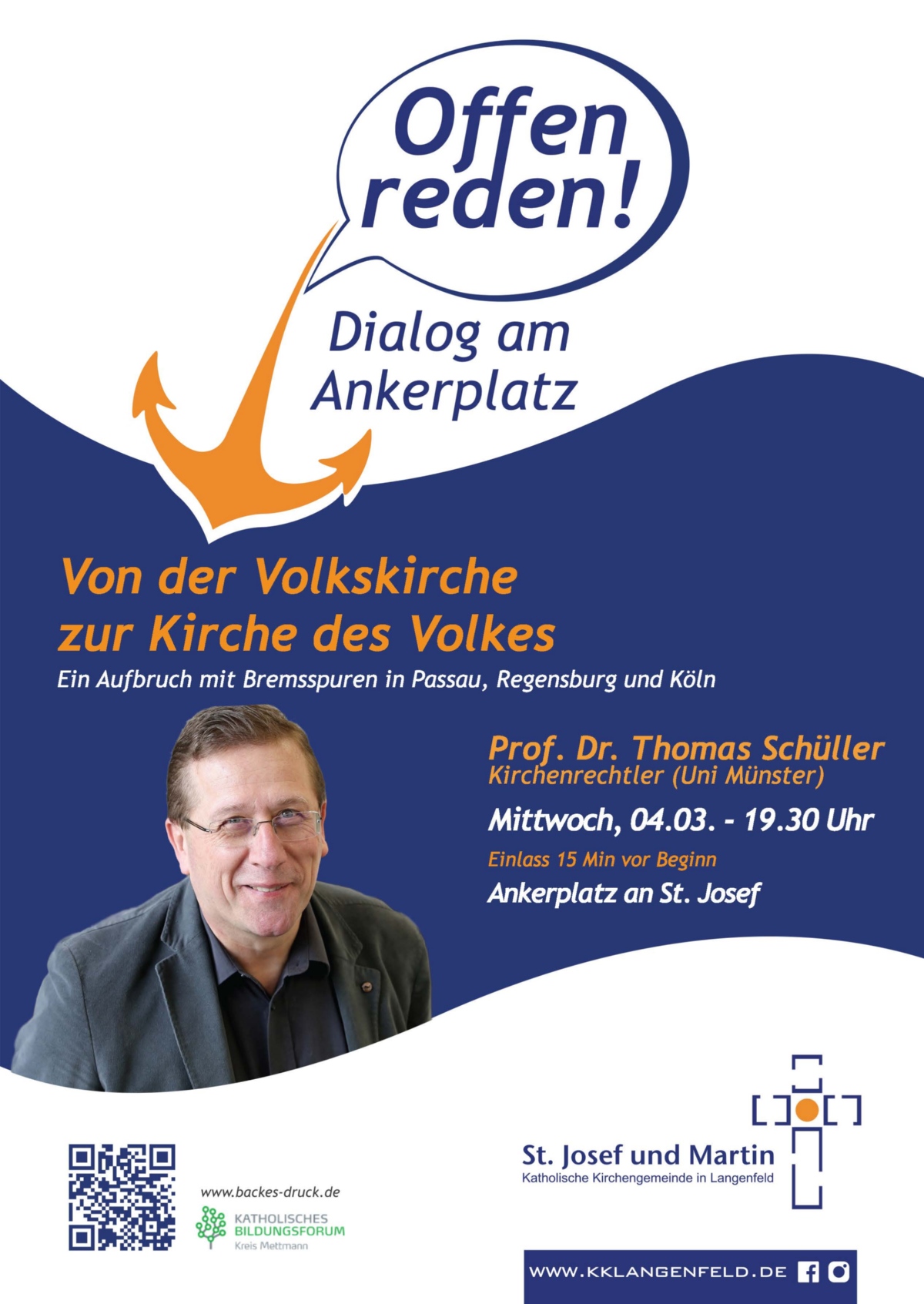 Plakat Offen Reden März 2026 A1