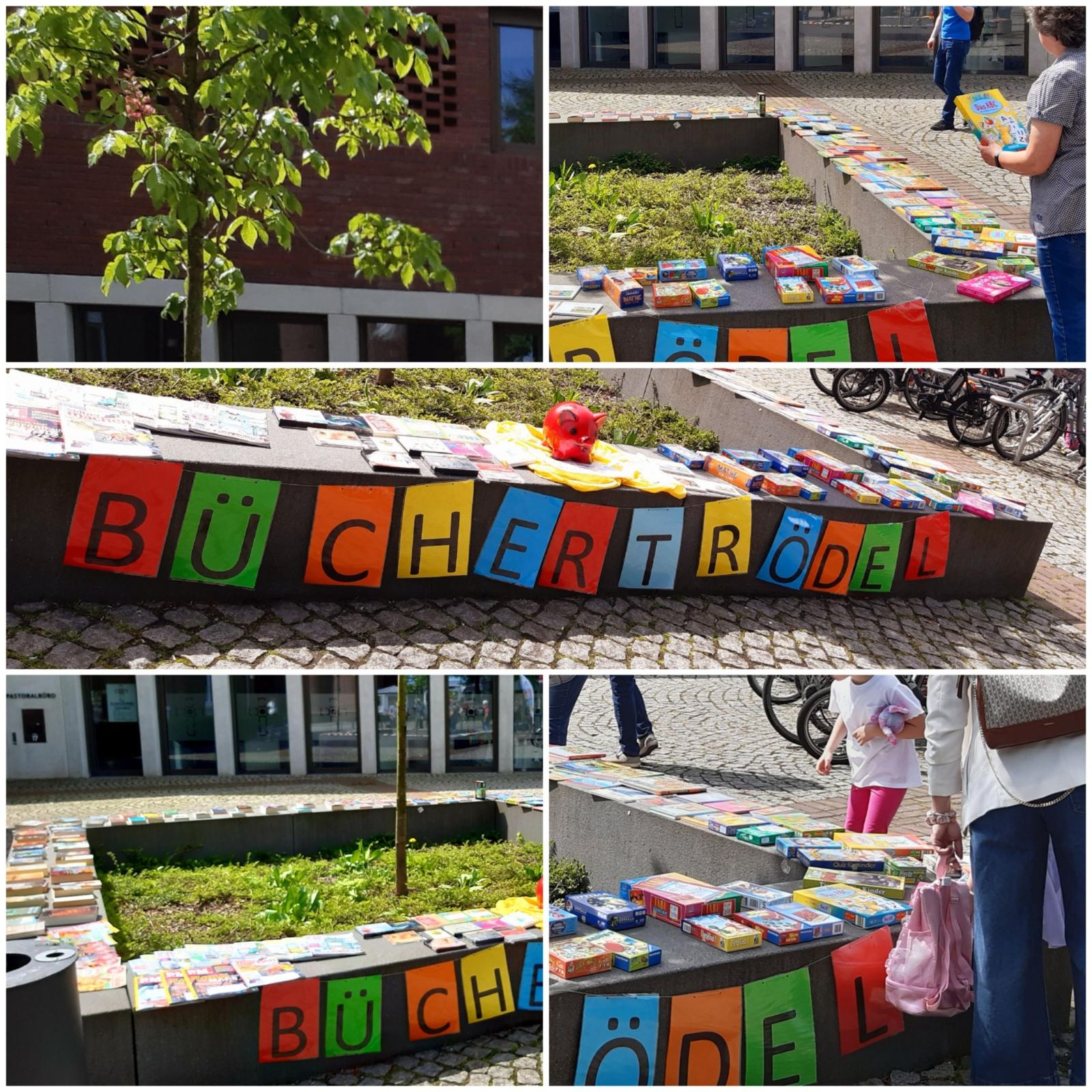 Büchertrödel Collage
