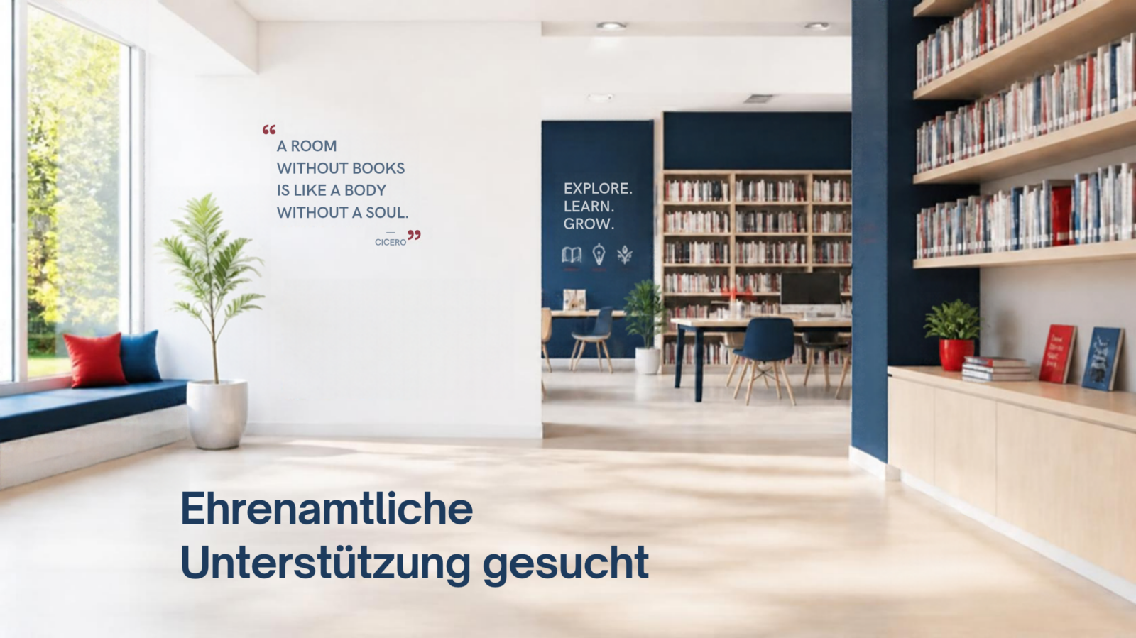 Ehrenamtliche Unterstützung gesucht