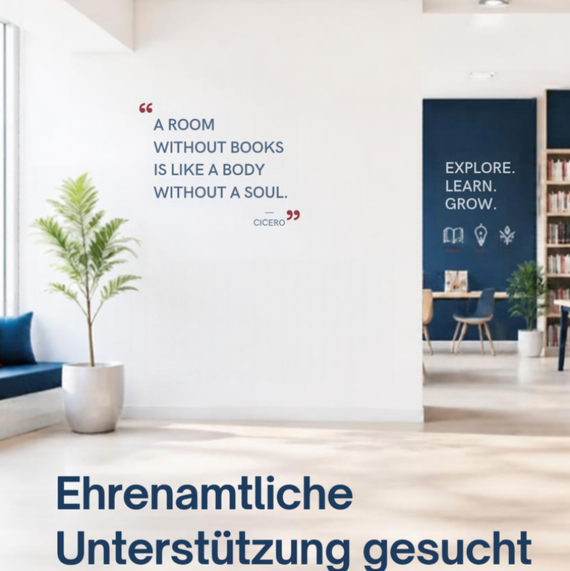 Ehrenamtliche Unterstützung gesucht