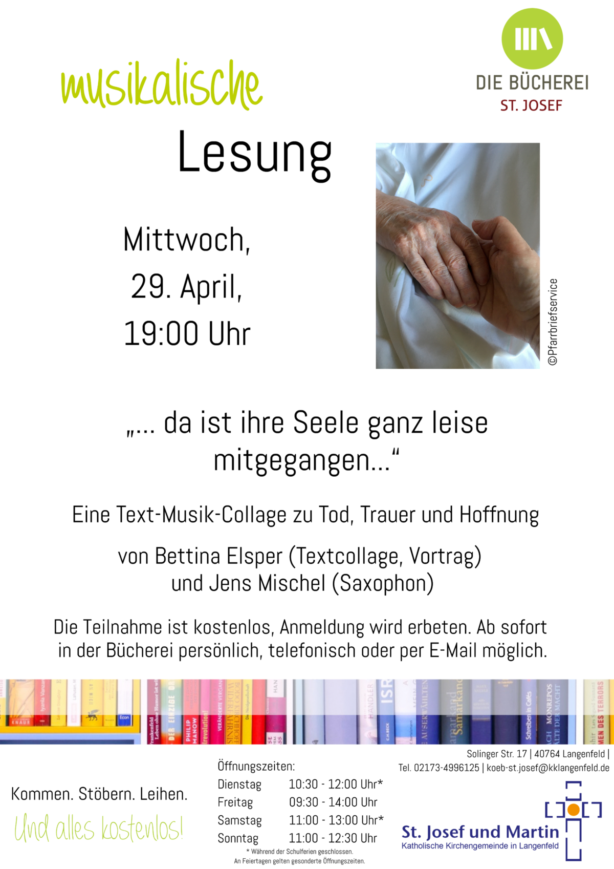 Veranstaltung (c) Bücherei St. Josef Veranstaltung