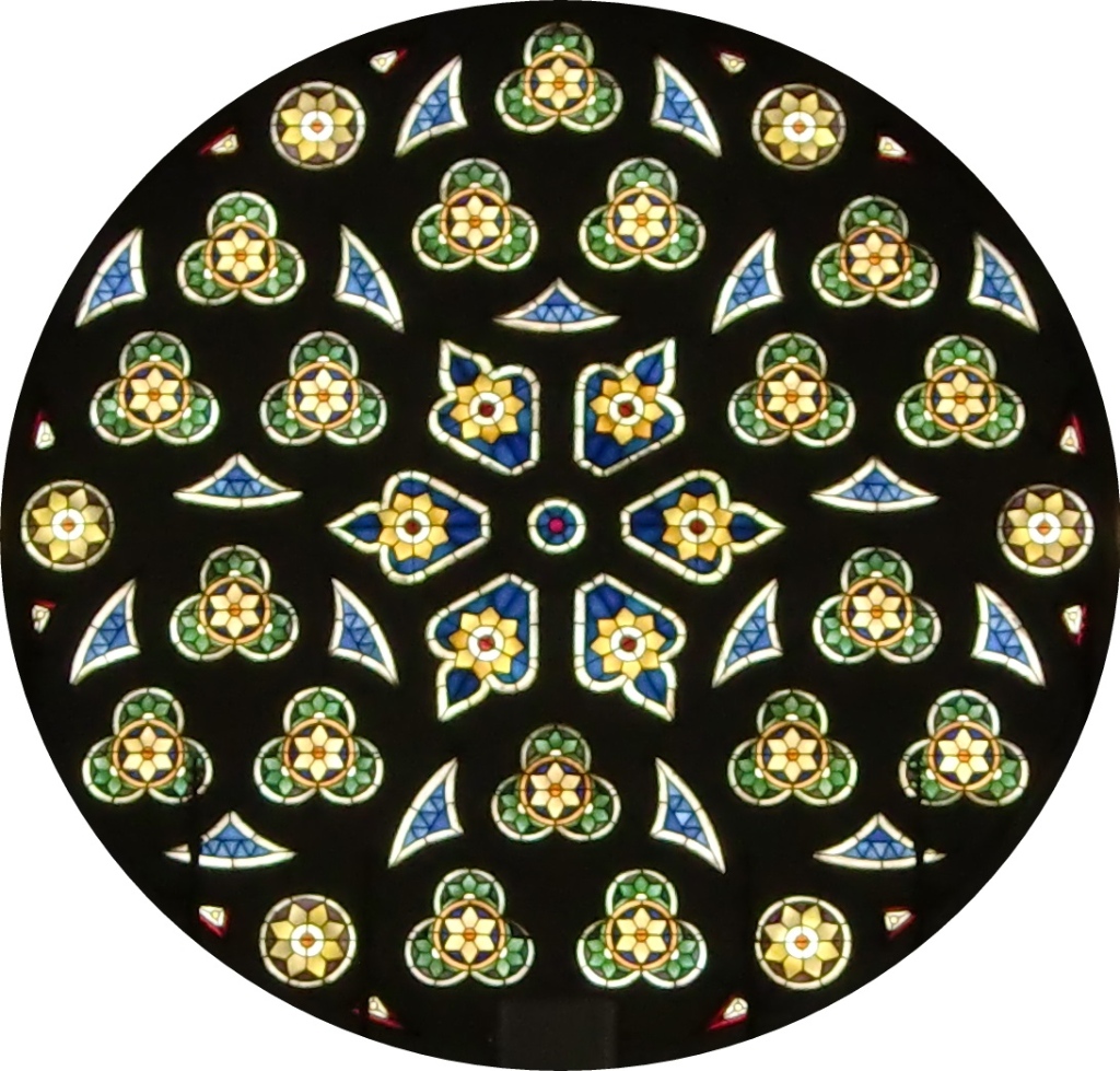 Rosettenfenster/Orgelempore