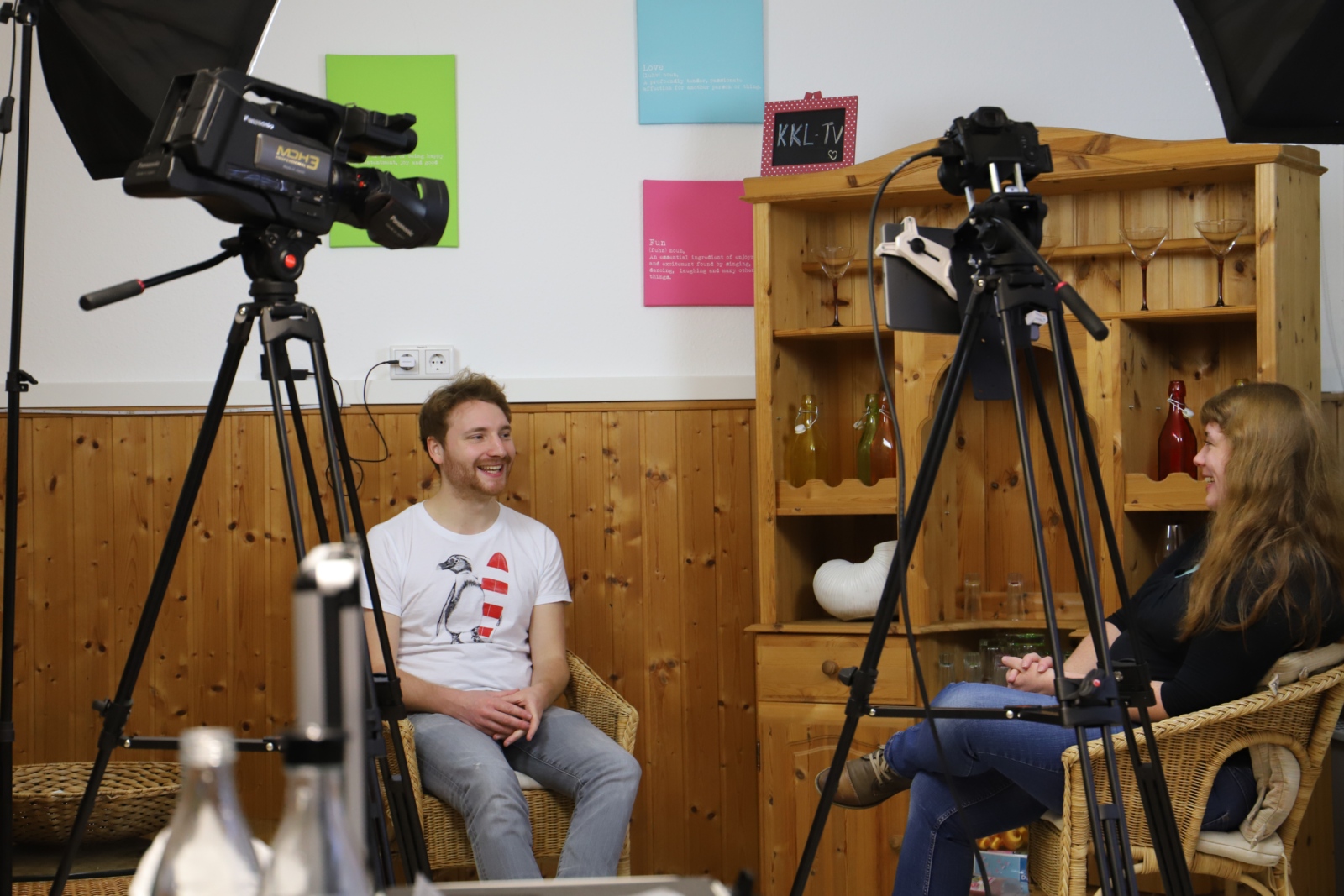 Jonas & Sara Interviewsituation