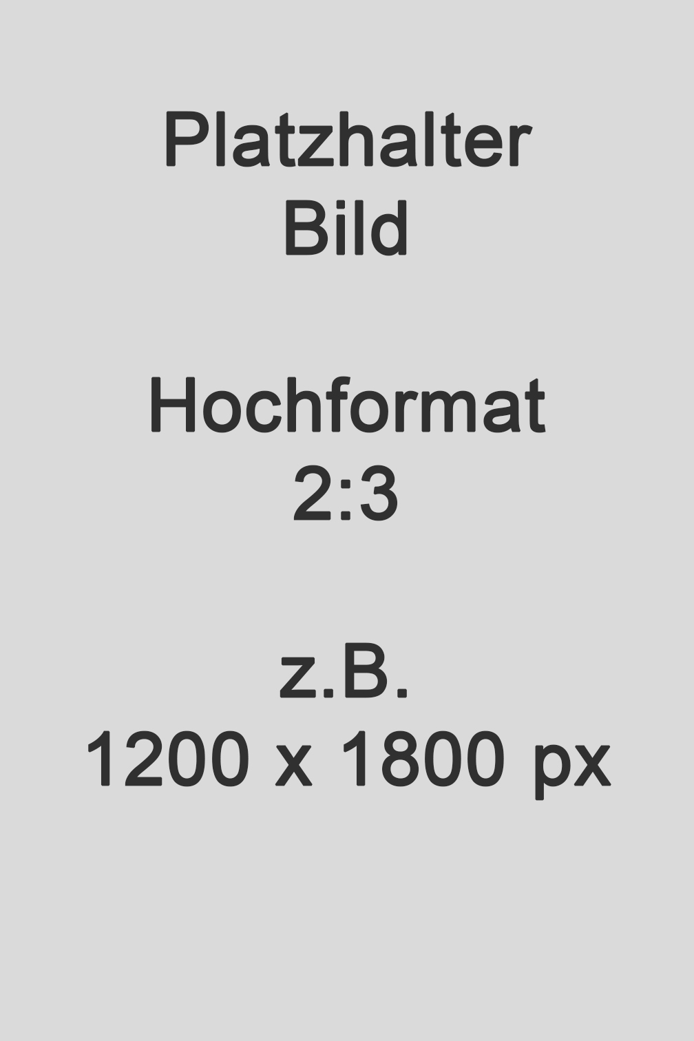 Platzhalter Bild
