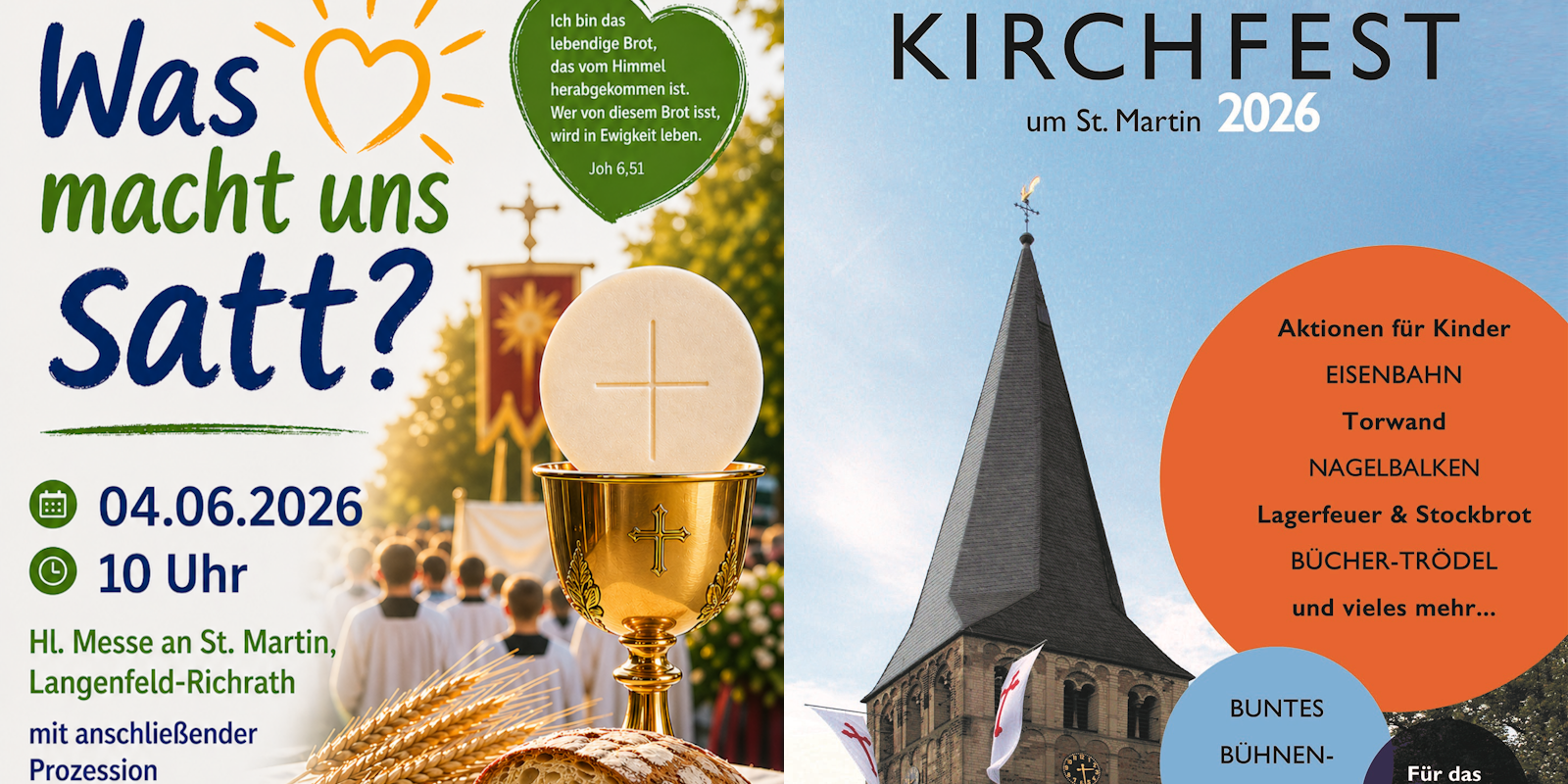 Fronleichnam, 4.6.: