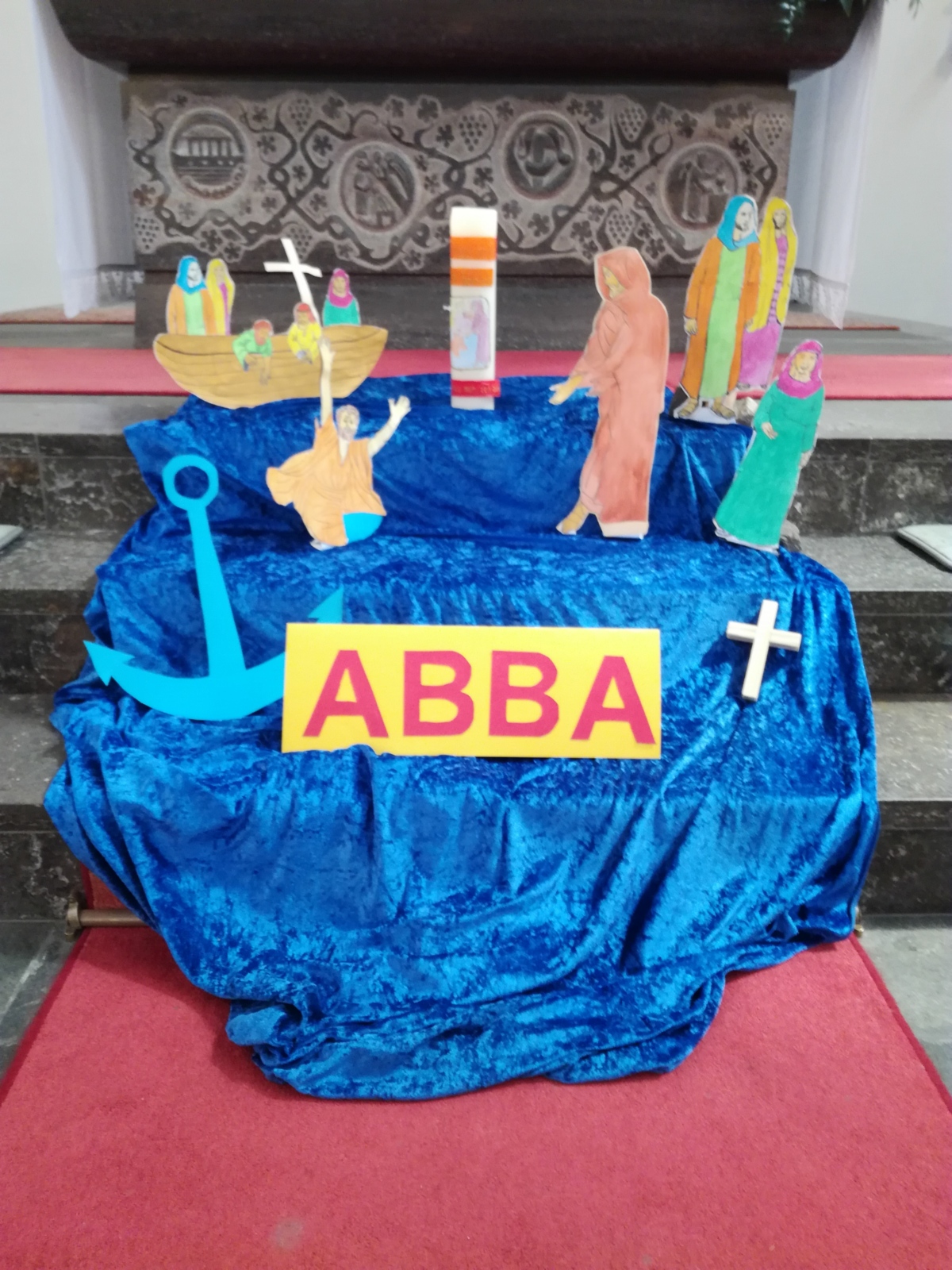 Erstkommunion Bodenbild