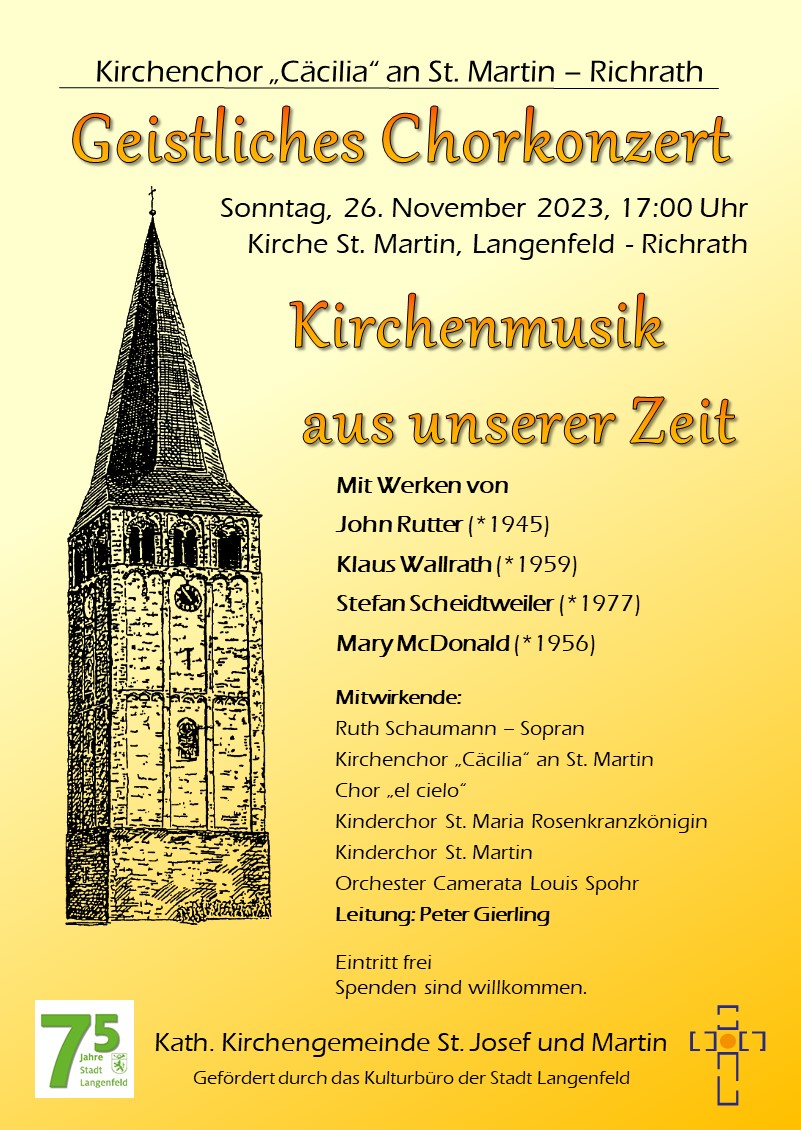 Plakat Konzert 2023-11-26