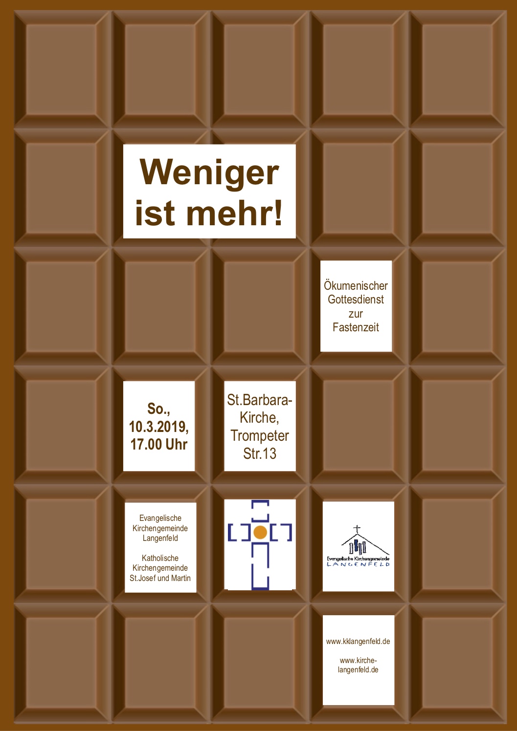Okumenischer Gottesdienst Zur Fastenzeit Weniger Ist Mehr